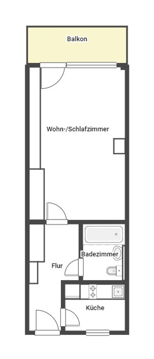 Immobilie zum Kauf als Kapitalanlage geeignet 169.000 € 1 Zimmer 39,5 m²<br/>Fläche Wahlbezirk 13 Bad Homburg vor der Höhe 61348