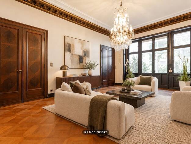 Wohnung zum Kauf 1.850.000 € 7 Zimmer 218 m² EG Westend-Süd Frankfurt am Main 60325