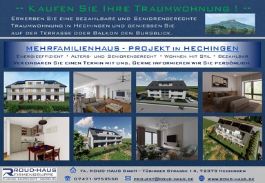 Wohnung zum Kauf provisionsfrei Schlaterstrasse 14 Hechingen Hechingen 72379