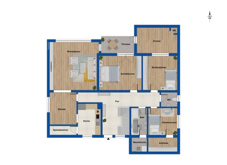 Einfamilienhaus zum Kauf 480.000 € 7 Zimmer 132,3 m² 678 m² Grundstück Demling Großmehring 85098