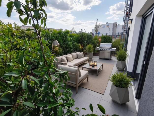 Doppelhaushälfte zur Miete 3.230 € 6 Zimmer 158 m² 390 m² Grundstück Pfarrer Olbert Allee 3 A Hochheim Hochheim 65239