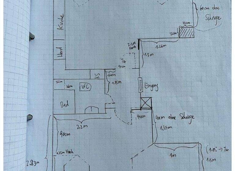 Wohnung zur Miete 575 € 2 Zimmer 45 m² 5. Geschoss Schenkendorfgasse Wien 1210