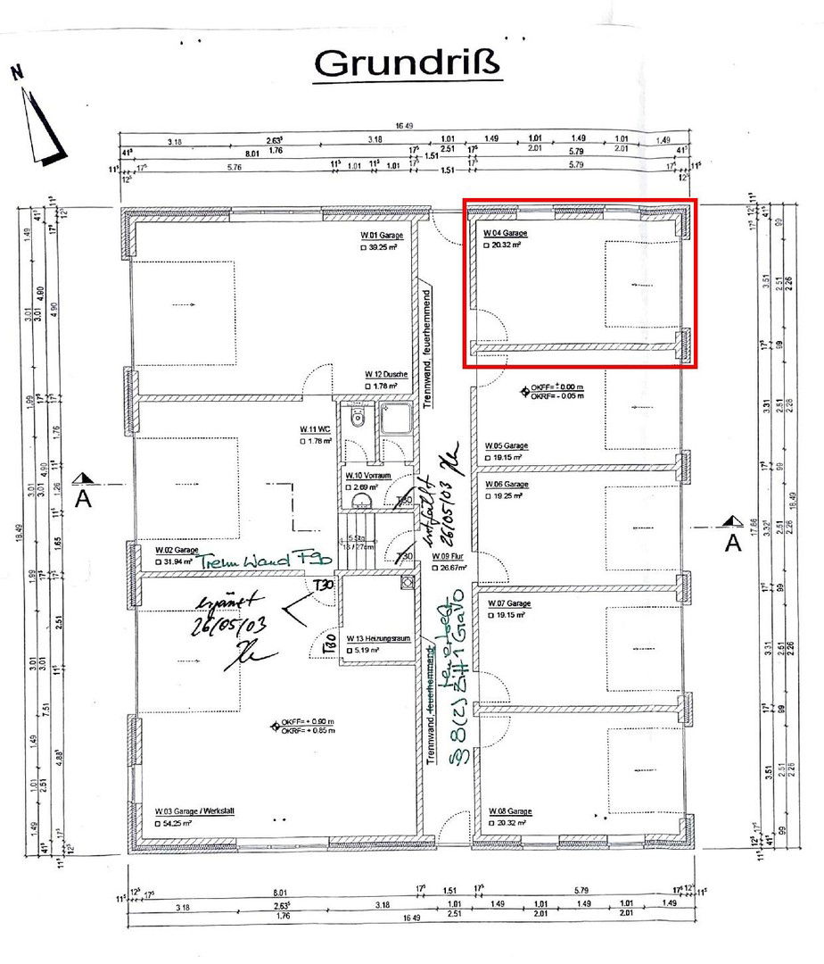 Garage zur Miete provisionsfrei 120 € Zum Küselberg 23 Radenbeck Thomasburg 21401