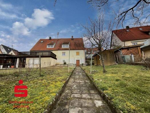 Doppelhaushälfte zum Kauf 195.000 € 5 Zimmer 104 m² 456 m² Grundstück frei ab sofort Zirgesheim Donauwörth 86609