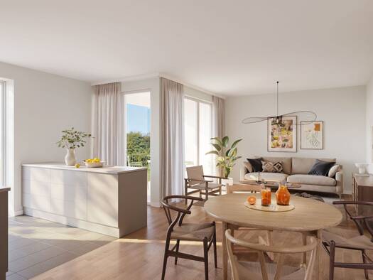 Wohnung zum Kauf - Erstbezug provisionsfrei 278.000 € 2 Zimmer 63,3 m² 2. Geschoss Holzhausen Südost 04288