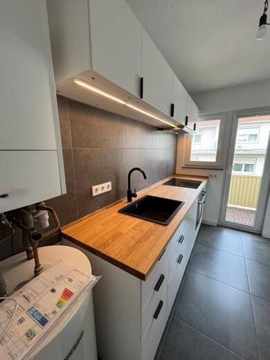 Wohnung zur Miete 900 € 3 Zimmer 77,5 m² Geschoss 2/3 Friedrich-Ebert-Straße 13 Kitzingen Kitzingen 97318