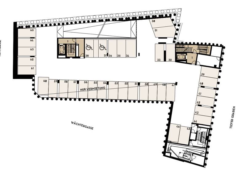 Garage zur Miete 390 € Renngasse 10 Wien 1010