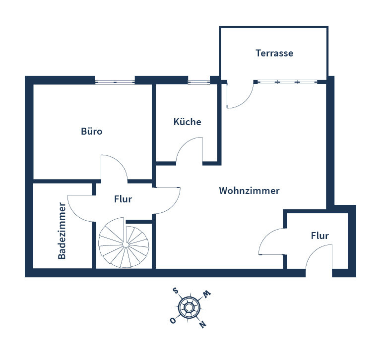 Wohnung zum Kauf 265.000 € 3 Zimmer 65 m²<br/>Wohnfläche 1.<br/>Geschoss Bergholz-Rehbrücke Nuthetal 14558