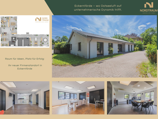 Bürofläche zur Miete provisionsfrei 4.000 € 10 Zimmer 275 m² Bürofläche Eckernförde 24340
