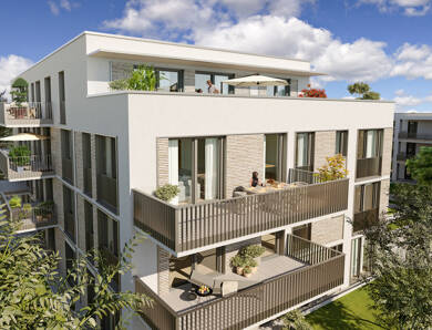 Wohnung zum Kauf - Neubau provisionsfrei 409.000 € 3 Zimmer 87,4 m² EG Giengen Giengen an der Brenz 89537