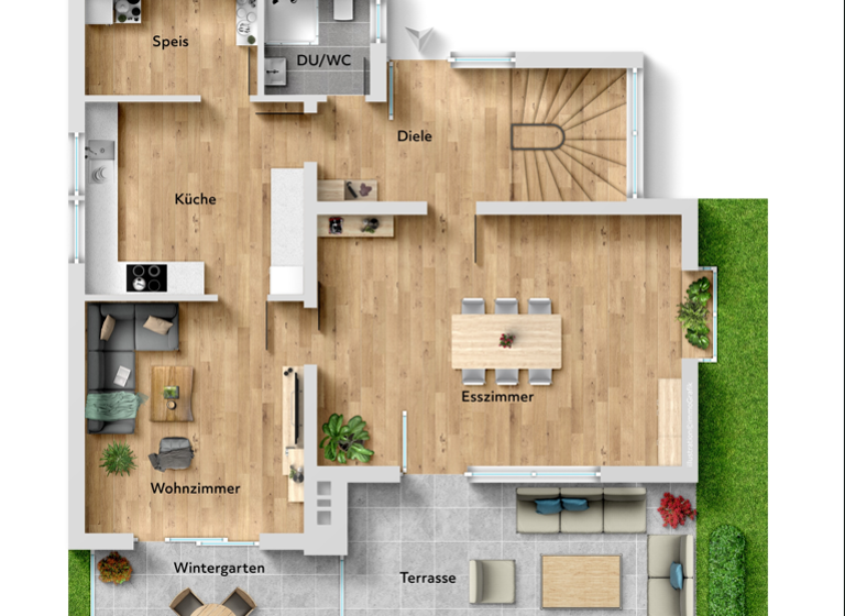 Einfamilienhaus zum Kauf 595.000 € 5 Zimmer 166,3 m² 605 m² Grundstück Inning a. Holz 84416