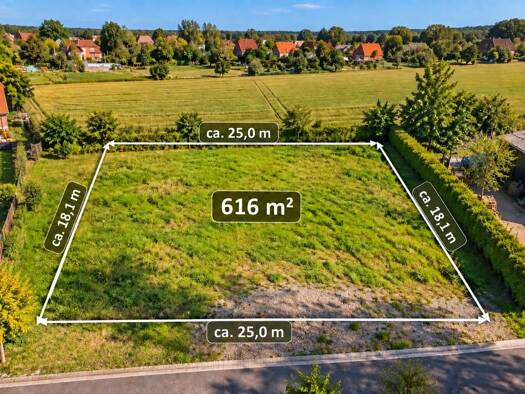 Grundstück zum Kauf 160.000 € 616 m² Grundstück Bütlingen Tespe 21395