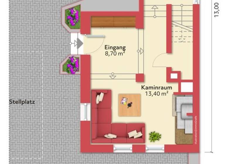Einfamilienhaus zum Kauf 167.000 € 3 Zimmer 90 m² 191 m² Grundstück Kesselheim Koblenz 56070