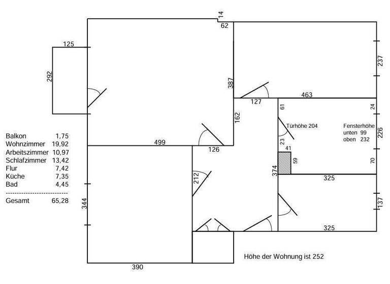 Wohnung zum Kauf 380.000 € 2,5 Zimmer 65 m² Geschoss 4/5 frei ab sofort Wilmersdorf Berlin 10717