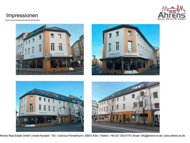 Mehrfamilienhaus zum Kauf provisionsfrei 3.150.000 € 26 Zimmer 811 m² 350 m² Grundstück Kölner Strasse 1 Opladen Leverkusen 51379