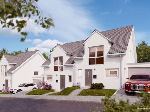 Doppelhaushälfte zum Kauf provisionsfrei 747.700 € 5 Zimmer 135 m² 230 m² Grundstück Malmsheim Renningen / Malmsheim 71272