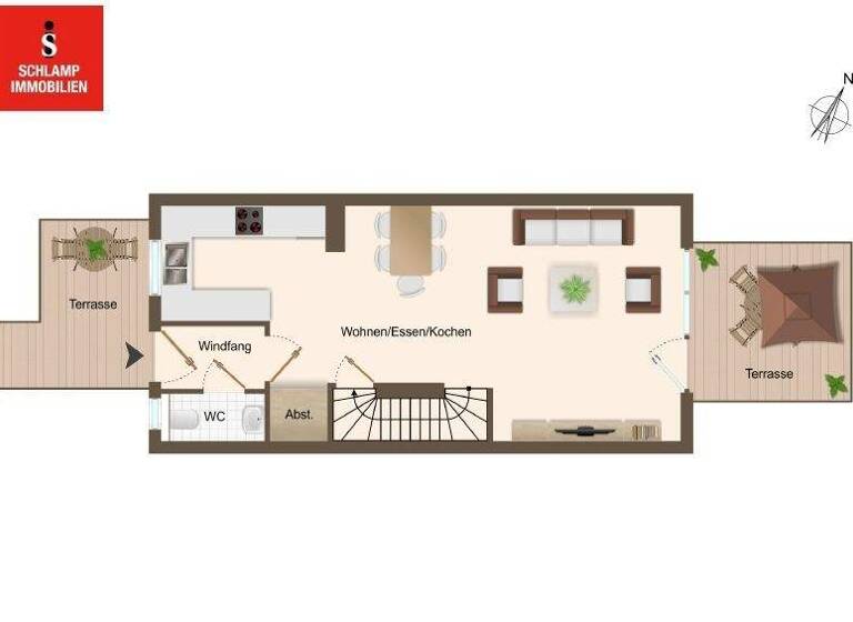 Reihenmittelhaus zum Kauf - Neubau provisionsfrei 729.000 € 4 Zimmer 111 m² 156 m² Grundstück frei ab 30.11.2026 Ost Rosenheim 83022