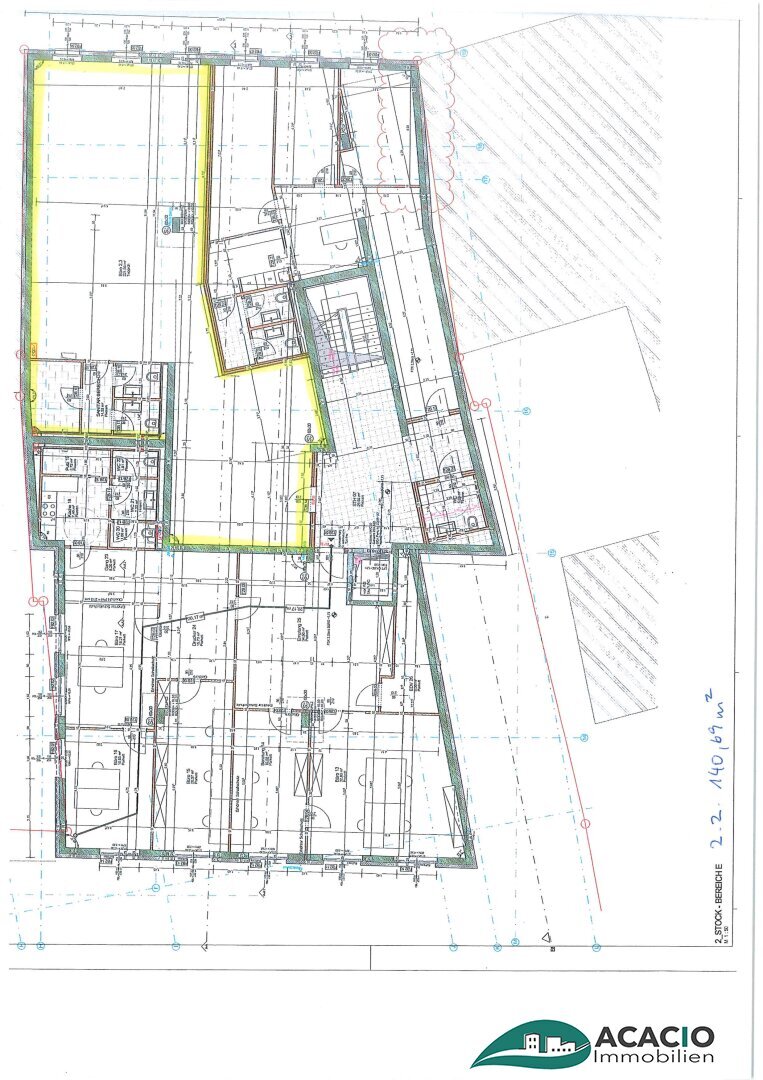 Büro-/Praxisfläche zur Miete 11,50 € 140,7 m²<br/>Bürofläche Hollabrunn 2020