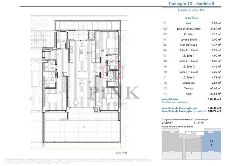 Wohnung zum Kauf 1.245.000 € 259 m² São Martinho 9000