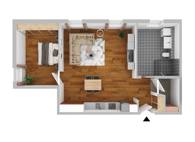 Wohnung zum Kauf 340.616 € 2 Zimmer 70,7 m²<br/>Wohnfläche 2.<br/>Geschoss Mühlhausen Mühlhausen 92360