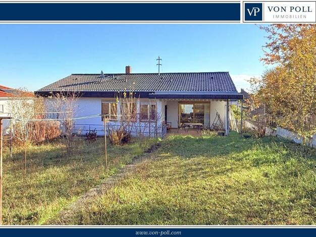 Bungalow zum Kauf 348.000 € 4 Zimmer 115 m² 1.054 m² Grundstück Rechtenbach Schweigen-Rechtenbach 76889