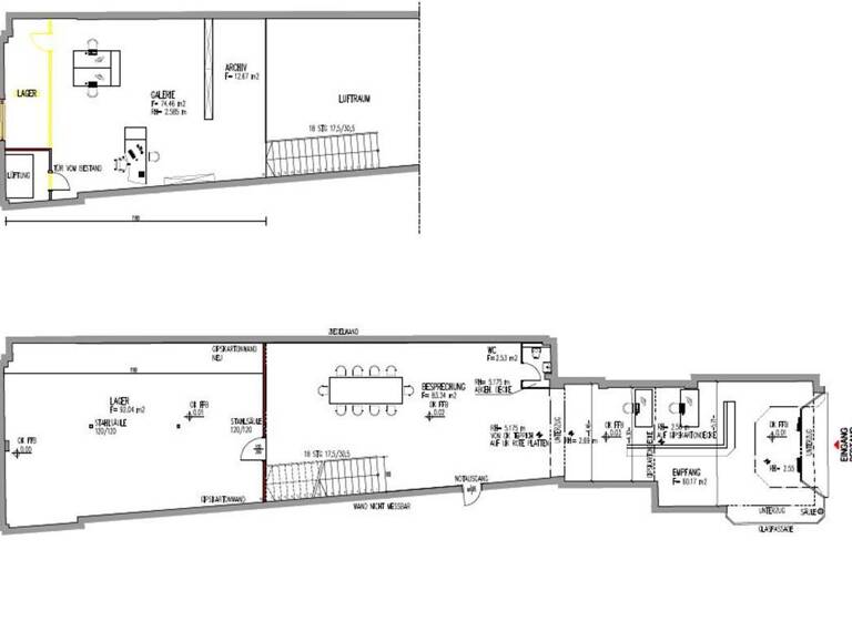 Verkaufsfläche zur Miete 250 m² Verkaufsfläche Bahnhofstrasse 34 Wörgl 6300