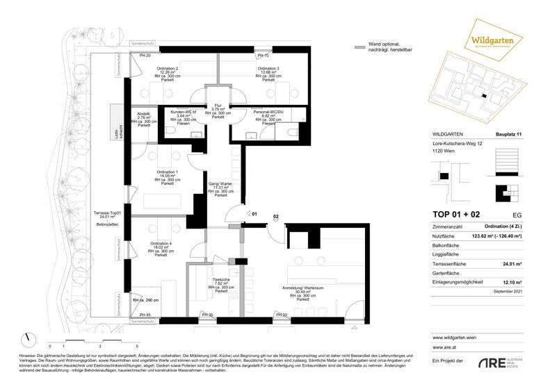 Büro zum Kauf provisionsfrei 472.100 € 4 Zimmer Lore-Kutschera-Weg 12 Wien 1120