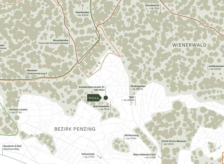 Wohnung zum Kauf - Erstbezug 998.000 € 4 Zimmer 126,1 m² 1. Geschoss Wien 1140