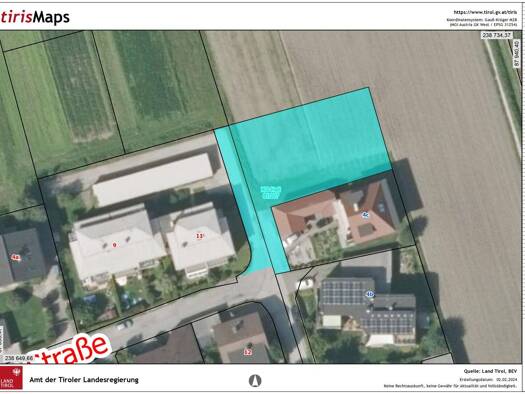 Grundstück zum Kauf 1.298.000 € 1.044 m² Grundstück Hall in Tirol 6060
