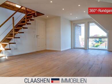 Maisonette zur Miete - Erstbezug 695 € 2 Zimmer 65 m² 2. Geschoss Hage Hage 26524
