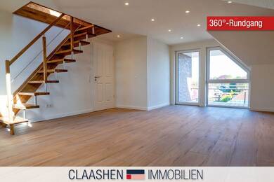 Maisonette zur Miete 695 € 2 Zimmer 65 m² 2. Geschoss Hage Hage 26524