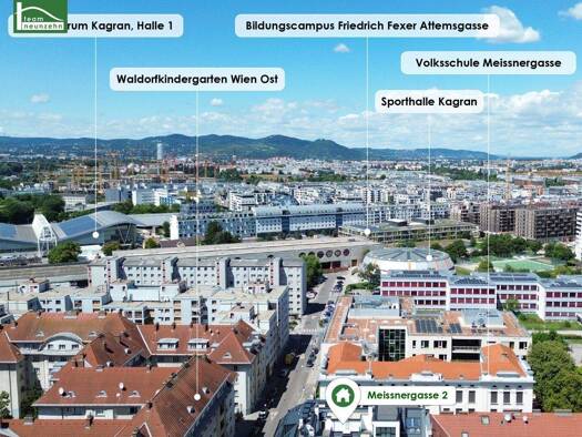 Büro zum Kauf 359.000 € 3 Zimmer Meißnergasse 2 Wien 1220