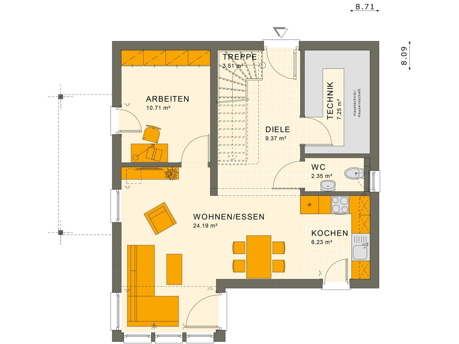 Einfamilienhaus zum Kauf 357.854 € 6 Zimmer 116 m²<br/>Wohnfläche 490 m²<br/>Grundstück Rüdersdorf Rüdersdorf bei Berlin 15562