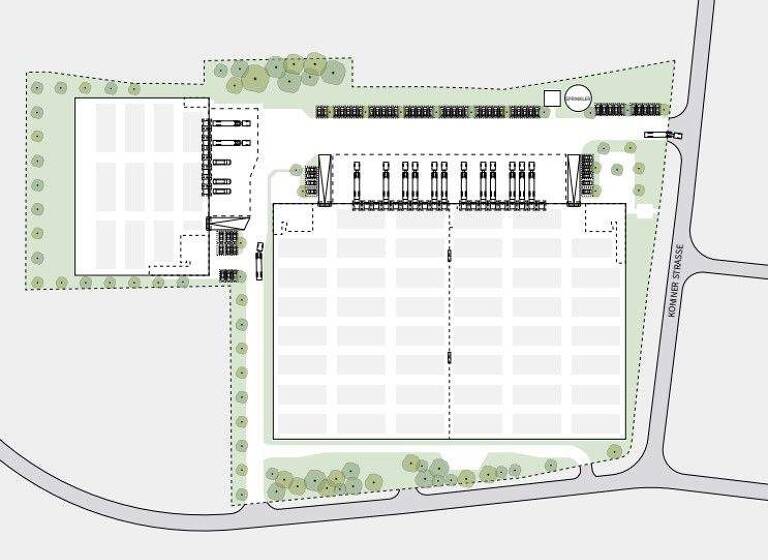 Lagerhalle zur Miete provisionsfrei 19.900 m² Lagerfläche teilbar ab 3.766 m² Holsterhausen Herne 44625