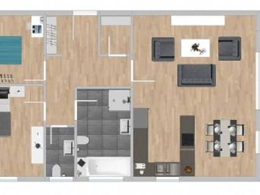 Wohnung zur Miete 1.330 € 3 Zimmer 90 m² 1. Geschoss Im Geistergarten 13 Schliengen Schliengen 79418