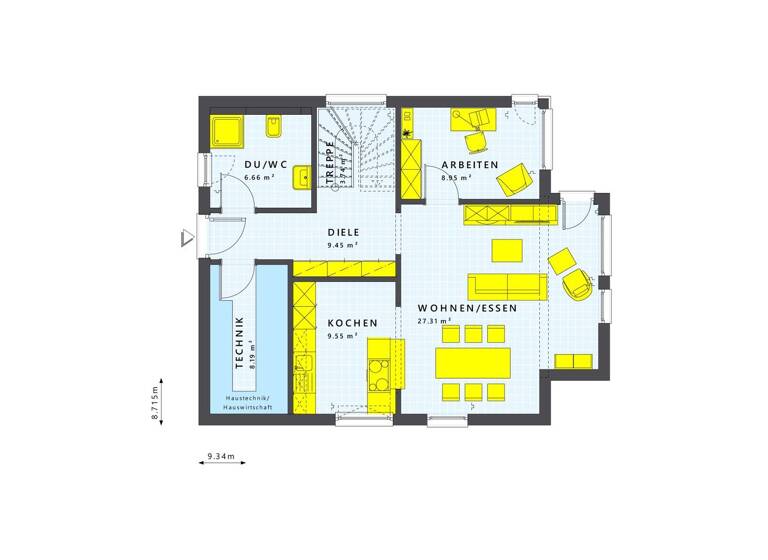 Einfamilienhaus zum Kauf provisionsfrei 606.870 € 4 Zimmer 136 m²<br/>Wohnfläche 2.641 m²<br/>Grundstück Radefeld Schkeuditz 04435