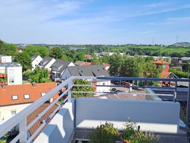 Penthouse zur Miete 1.400 € 3 Zimmer 96 m² Dachgeschoss, Geschoss 6/7 frei ab sofort Ziegeleistraße 22 Beutelsbach Weinstadt 71384