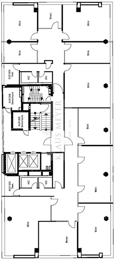 Bürofläche zur Miete provisionsfrei 17 € 246 m²<br/>Bürofläche Hammerbrook Hamburg 20097