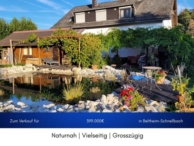 Haus zum Kauf 399.000 € 18 Zimmer 227,2 m² 3.200 m² Grundstück Schnellbach Beltheim 56290