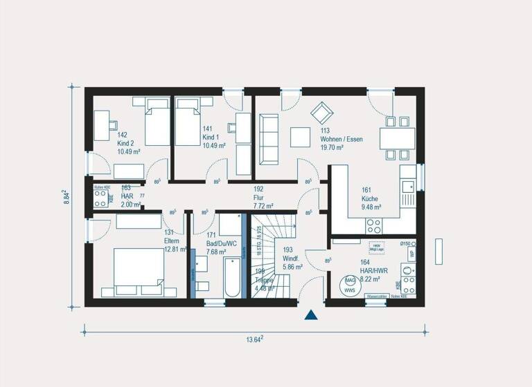 Mehrfamilienhaus zum Kauf provisionsfrei 650.874 € 7 Zimmer 197,8 m² 650 m² Grundstück Fellingshausen Biebertal 35444
