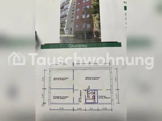 Wohnung zur Miete Tauschwohnung 307 € 3 Zimmer 60 m² 1. Geschoss Volkmarsdorf Leipzig 04315