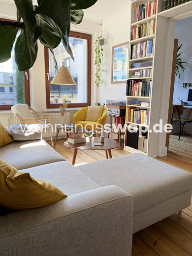 Studio zur Miete Tauschwohnung 1.350 € 3 Zimmer 66 m² 4. Geschoss Sternschanze Hamburg 20357