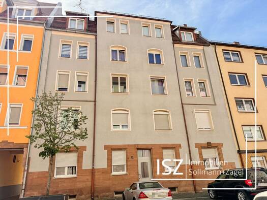 Wohnung zum Kauf 245.000 € 3 Zimmer 65 m² 2. Geschoss Gleißhammer Weiterer Innenstadtgürtel Süd 90461