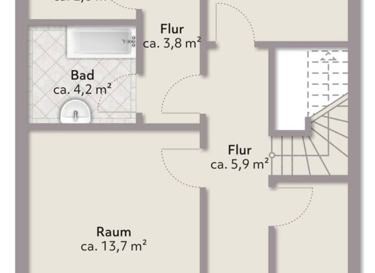 Reihenmittelhaus zum Kauf 379.000 € 6 Zimmer 153,6 m² 174 m² Grundstück Regensburger Straße Bremen 28215