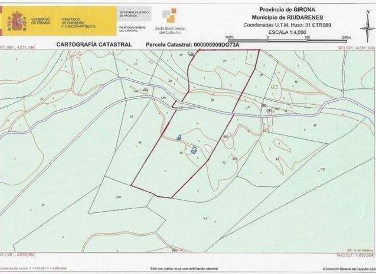 Landhaus zum Kauf provisionsfrei 650.000 € 6 Zimmer 270 m² 60.000 m² Grundstück Riudarenes 17421