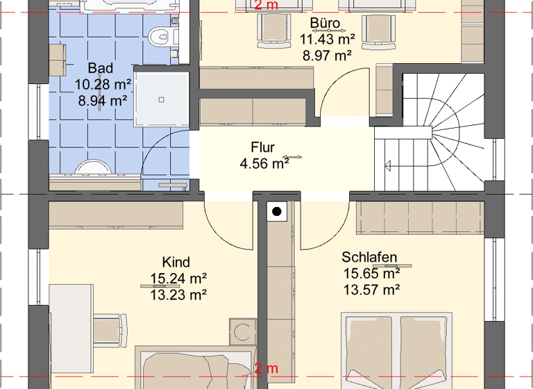 Haus zum Kauf 398.000 € 4 Zimmer 120 m² 1.100 m² Grundstück Hainichen 09661