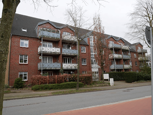 Wohnung zur Miete nur mit Wohnberechtigungsschein 405 € 2 Zimmer 45 m² 3. Geschoss frei ab 01.11.2026 Hindenburgstraße 30 Rendsburg 24768