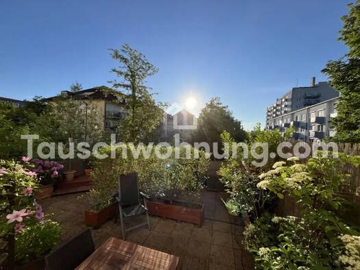 Terrassenwohnung zur Miete Tauschwohnung 1.145 € 2 Zimmer 55 m² 1. Geschoss Obergiesing München 81549