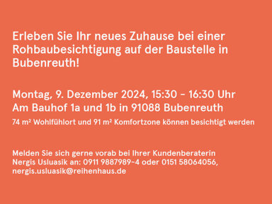 Wohnung zum Kauf provisionsfrei 389.990 € 3 Zimmer 74 m² frei ab sofort Gebersdorfer Straße 180 Gebersdorf Nürnberg 90449