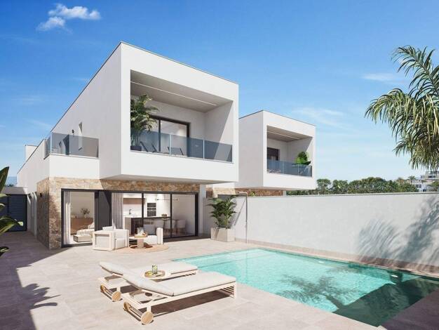 Villa zum Kauf provisionsfrei 445.000 € 4 Zimmer 112 m² 202 m² Grundstück Calle Alonso Cano San Pedro del Pinatar 30740